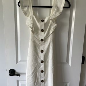 The Buckle White Dress
